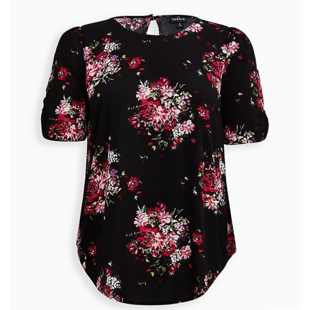 Torrid Floral Top! NWT! Size 00X